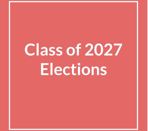 Class of 2027 Elections for President, Vice-President and Secretary